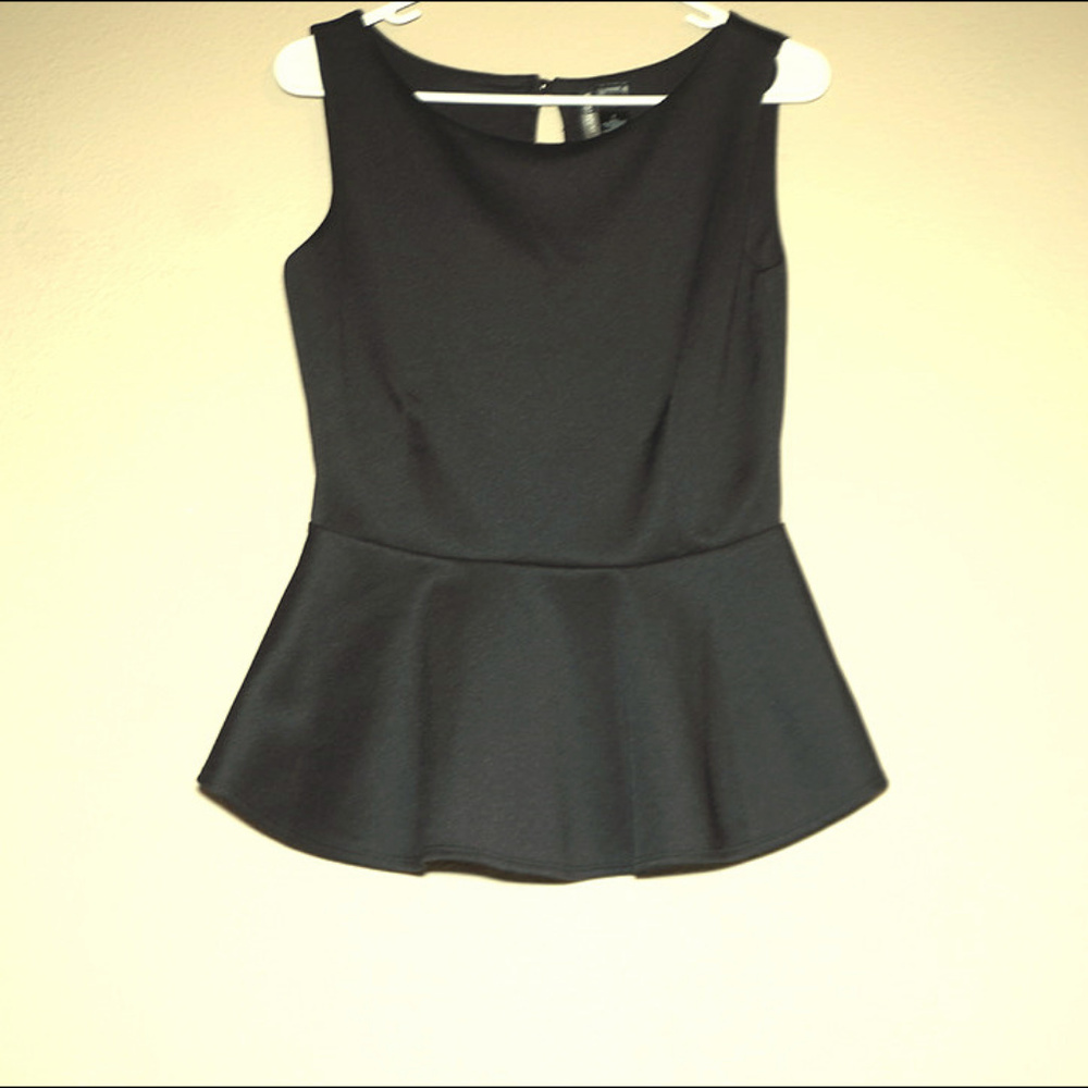 Small Black French Top
